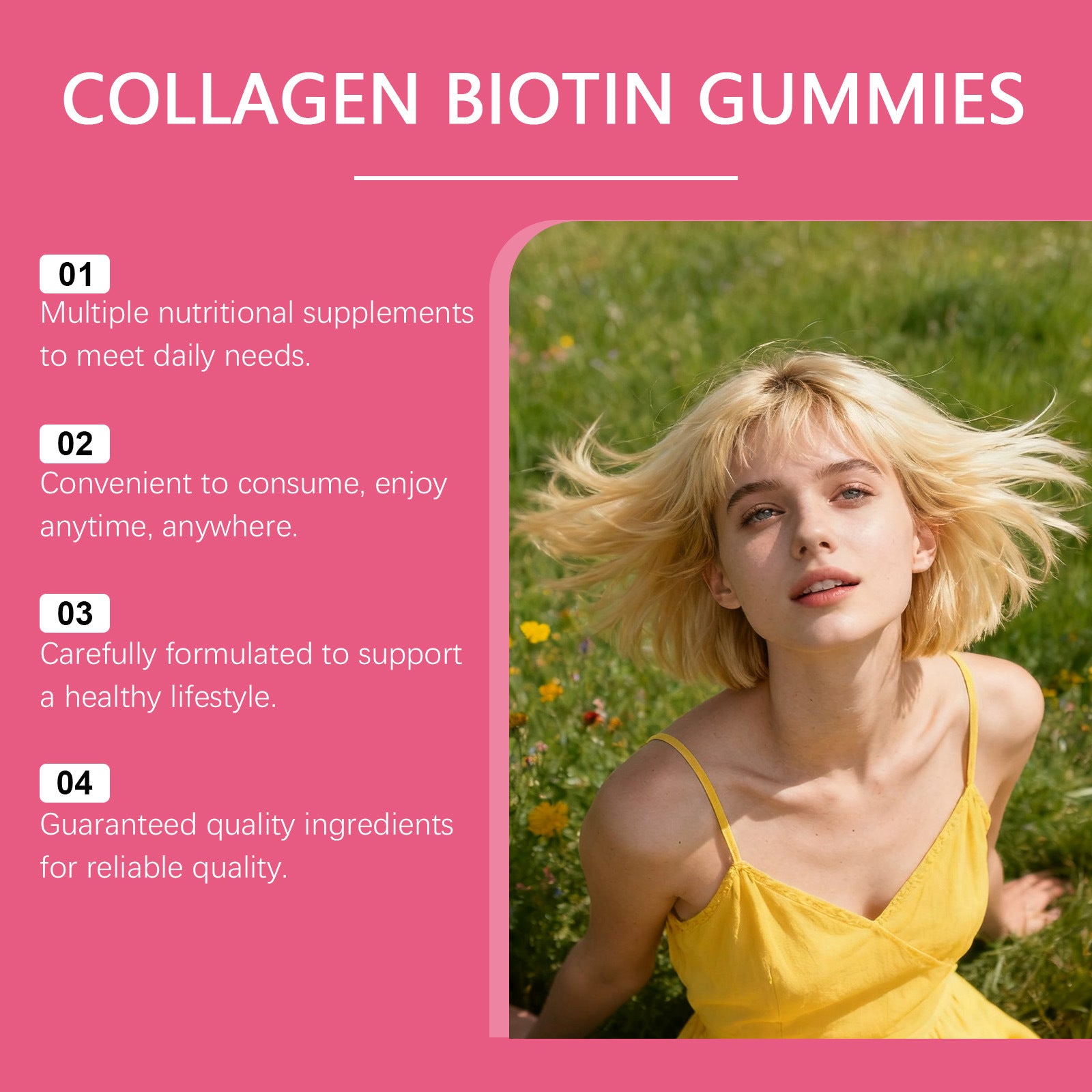 Collagen Gummies for Skin & Hair