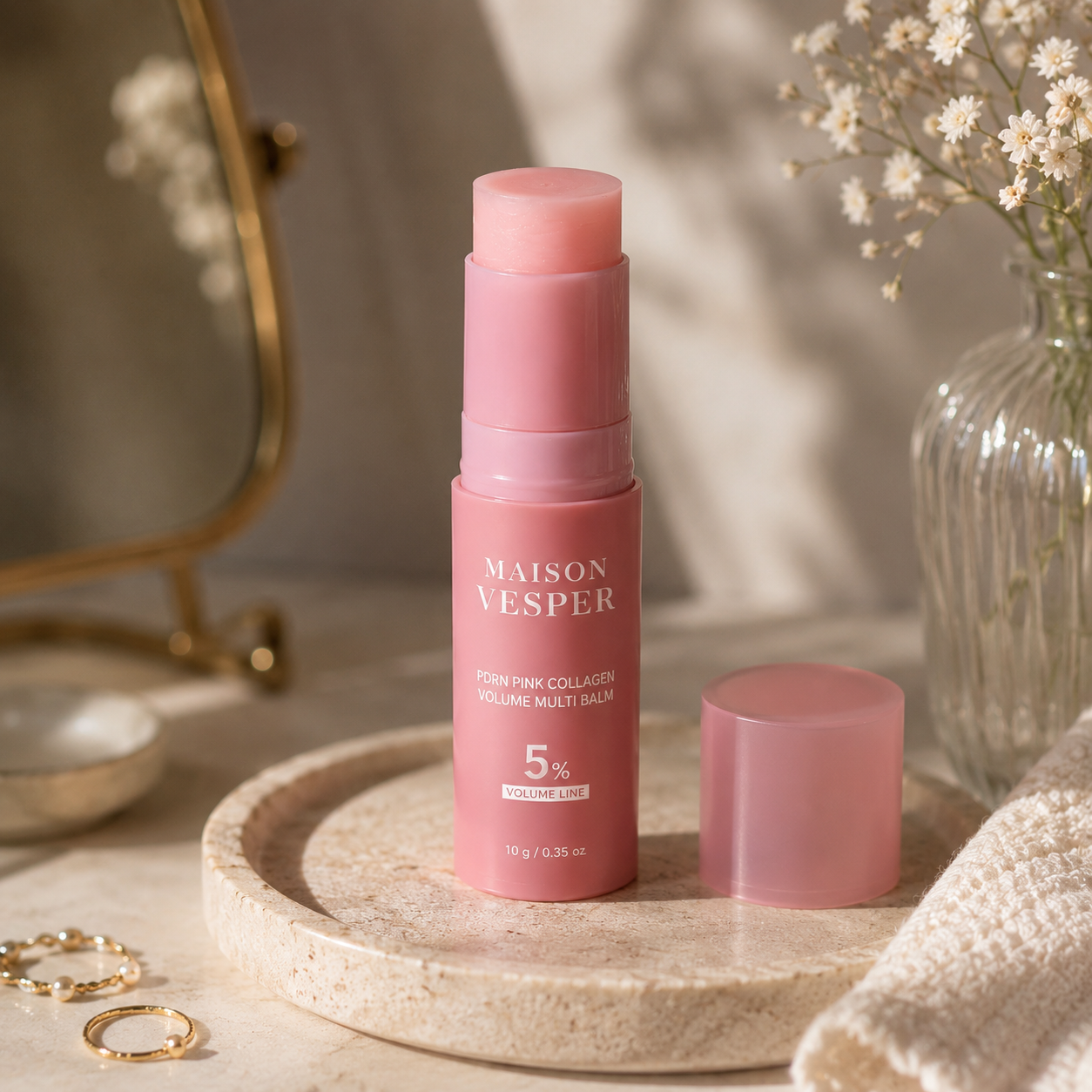 Pink Collagen Balm Hydration Stick